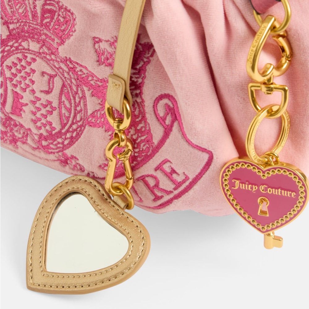 SOLD* Juicy Couture UK exclusive Pink Scottie dog Hobo Bag - Picture 6 of 6